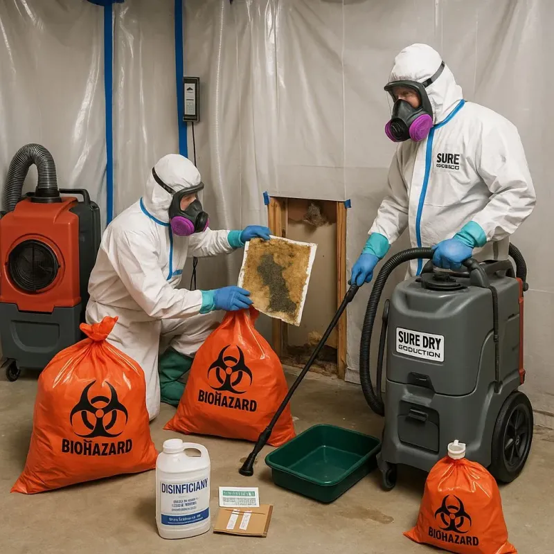 Contaminated Water Handling Protocols process in Rochelle, IL