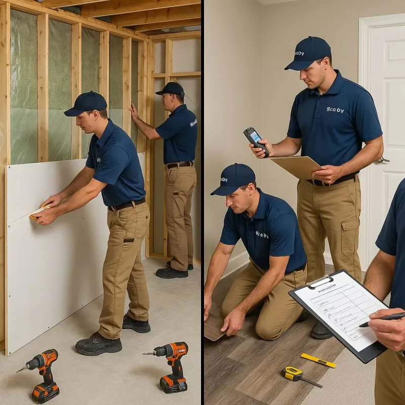 Repairs and Reconstruction process in Rochelle, IL