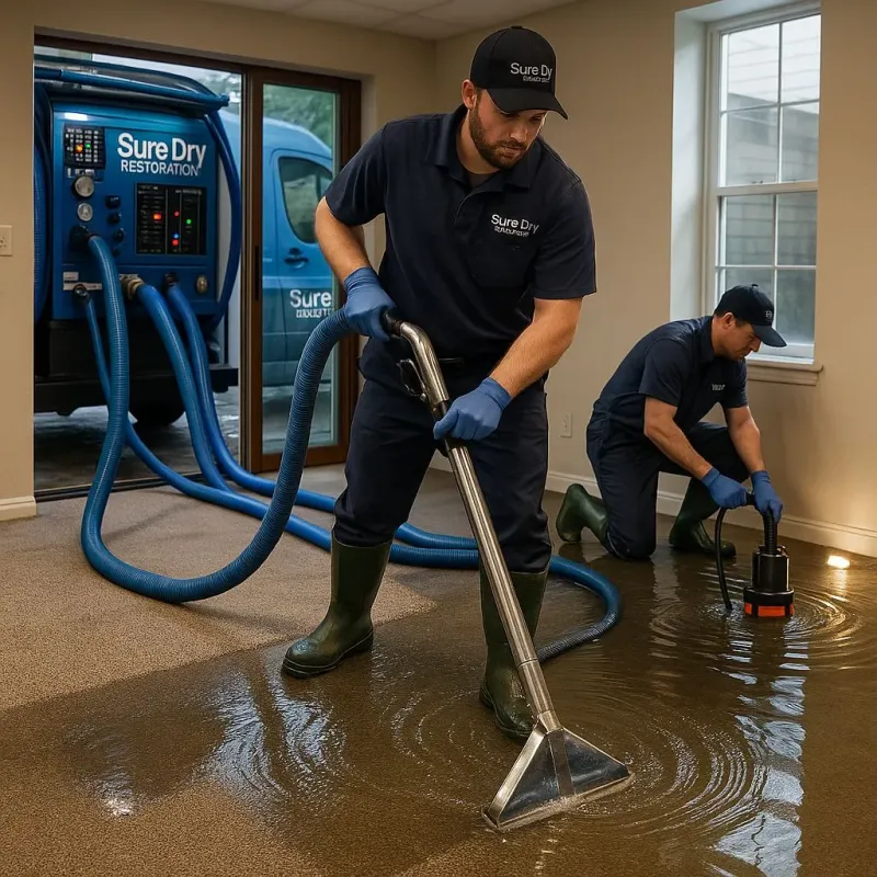 Water Extraction and Removal process in Rochelle, IL